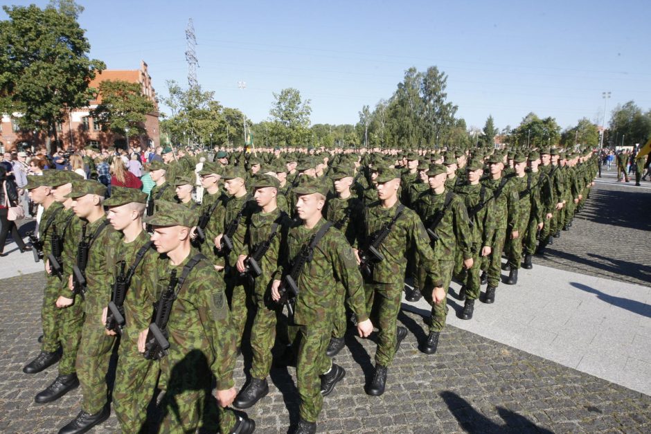 Uostamiestyje prisiekė savanoriai