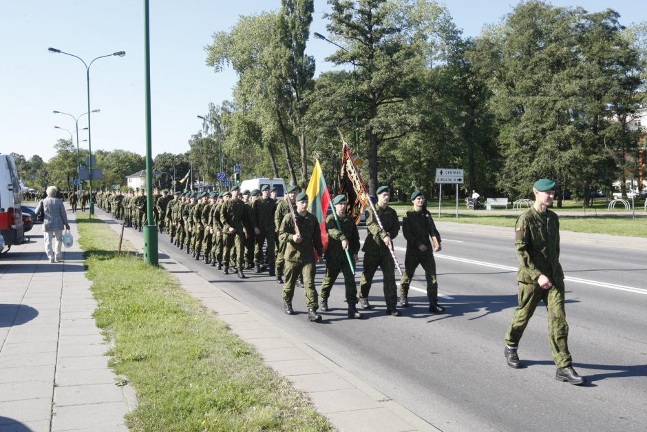 Uostamiestyje prisiekė savanoriai