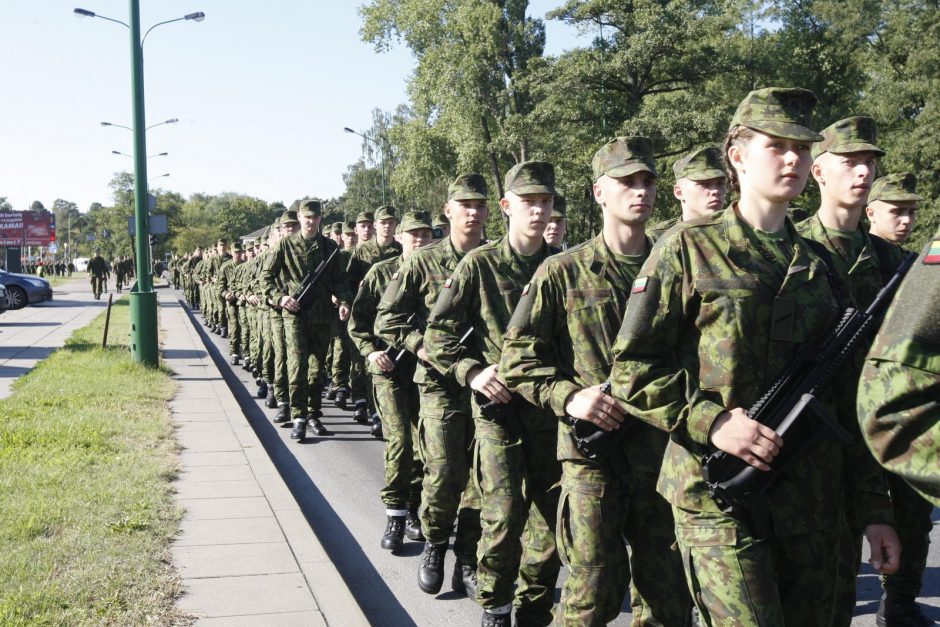 Uostamiestyje prisiekė savanoriai