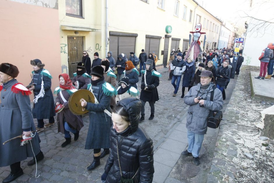 Uostamiesčio gyventojai išginė žiemą