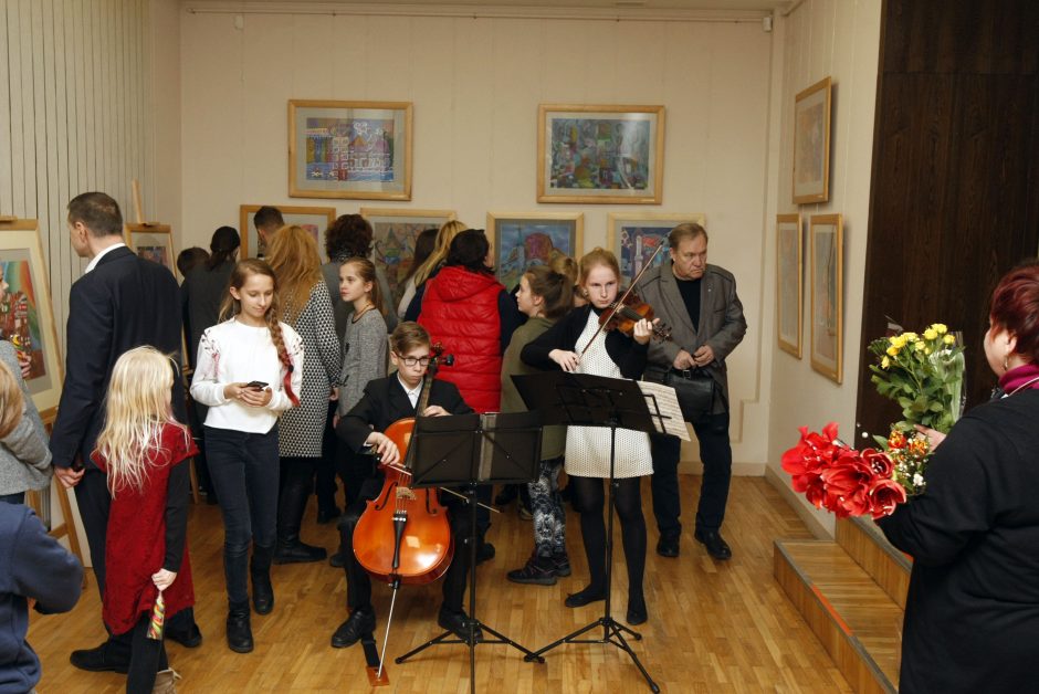 P. Domšaičio galerijoje – jaunųjų dailininkų ekspozicija