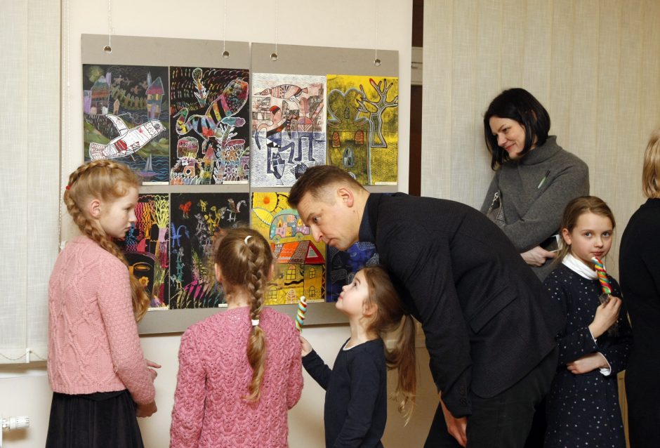 P. Domšaičio galerijoje – jaunųjų dailininkų ekspozicija