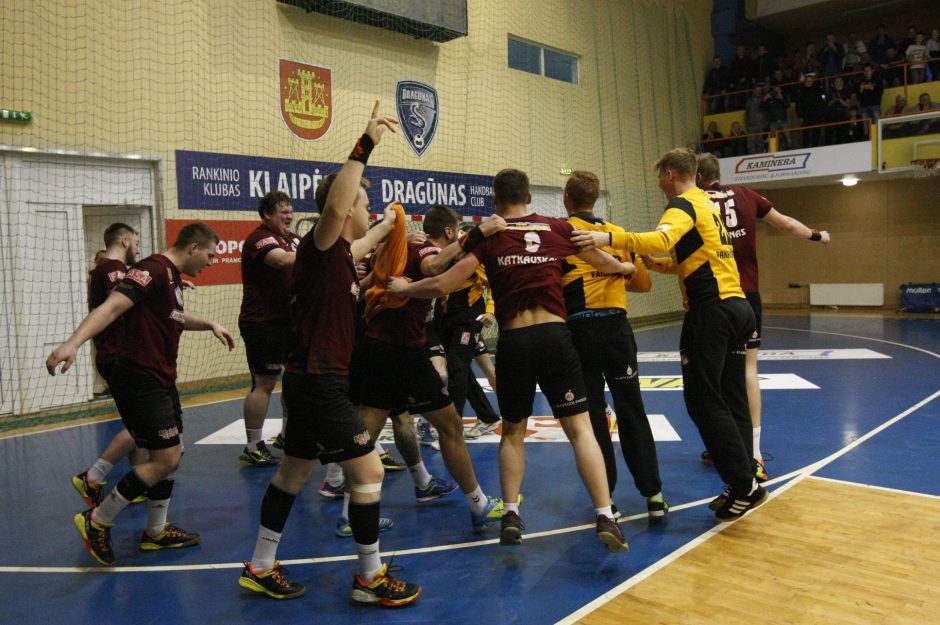 „Dragūno“ rankininkai tapo Lietuvos čempionais