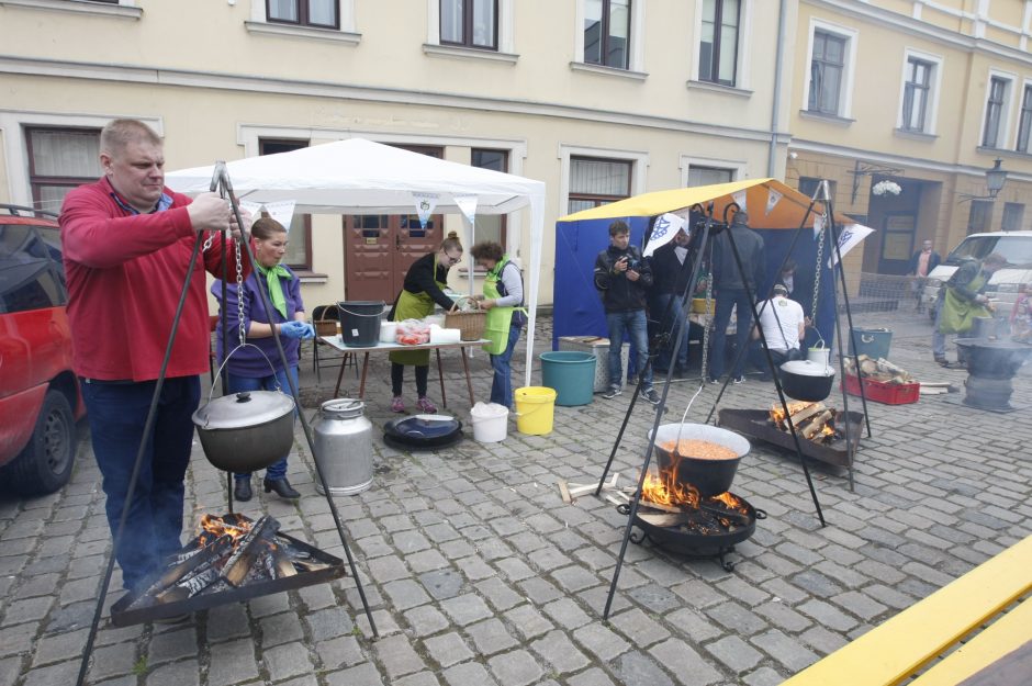 Žvejai miestiečiams dovanojo šventę