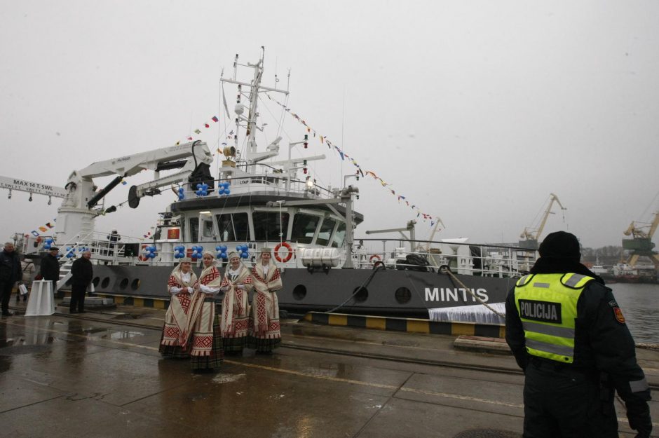 Prezidentė: „Mintis“ padės įsitvirtinti Europos jūrinių tyrimų erdvėje