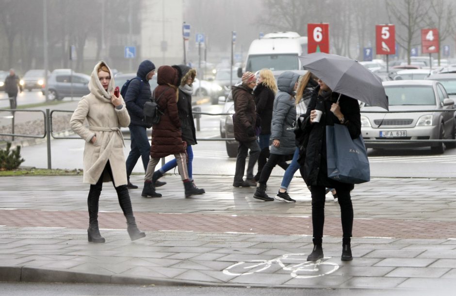 Akcijų ištroškę klaipėdiečiai šturmavo parduotuves