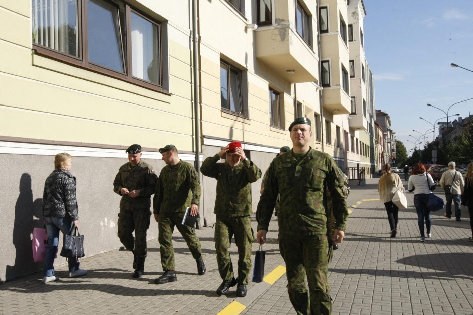 NATO karininkų vizitas Klaipėdoje
