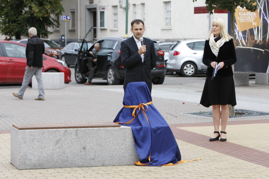 M. Mažvydo alėjoje – kultūros magistro kūrinys