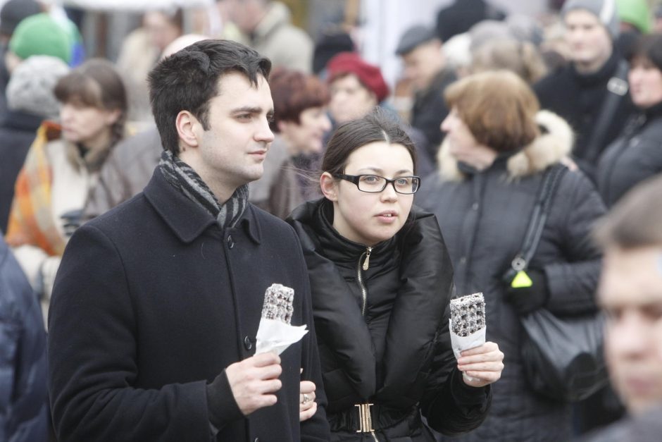 Senamiestį užtvindė Kaziuko mugė