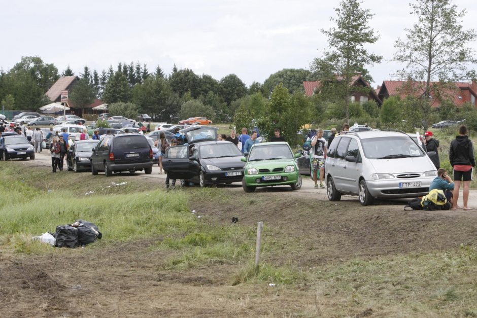 Karklės festivalio dalyviai traukia namo