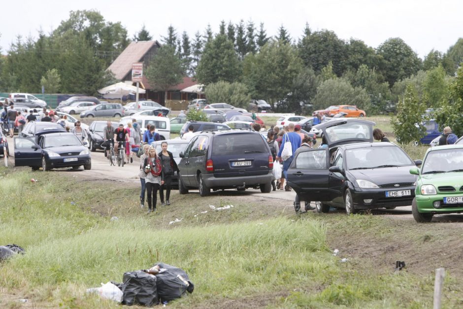 Karklės festivalio dalyviai traukia namo