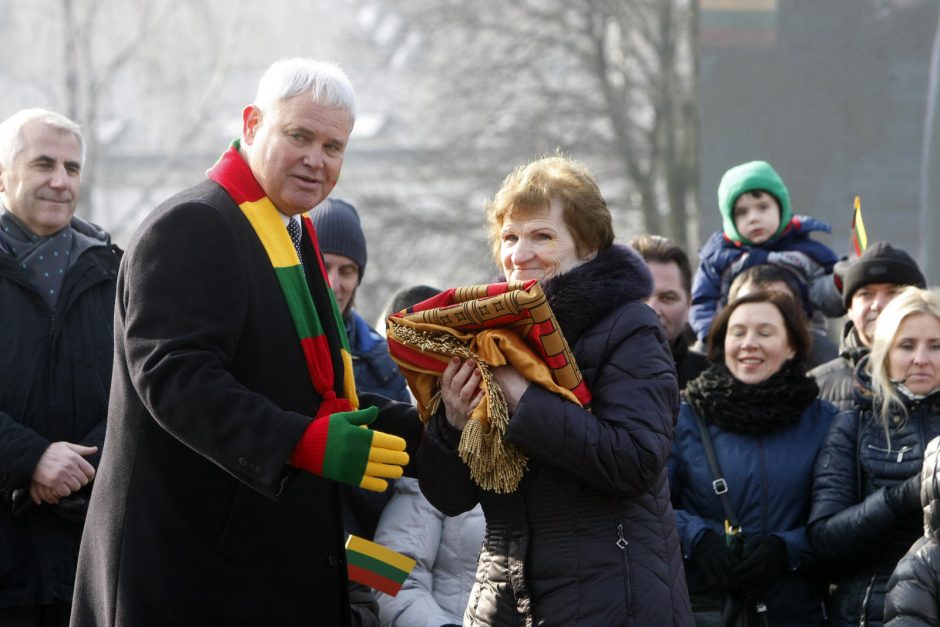 Klaipėdiečiai pakiliai šventė Vasario 16-ąją