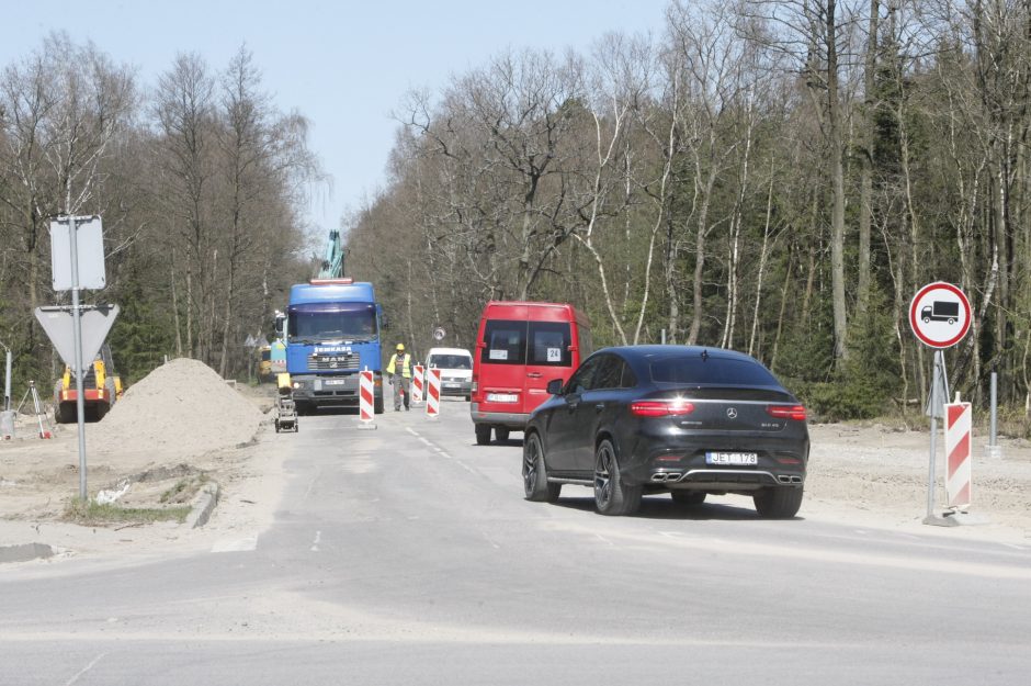 Žiedas – iššūkis vairuotojams ir darbininkams