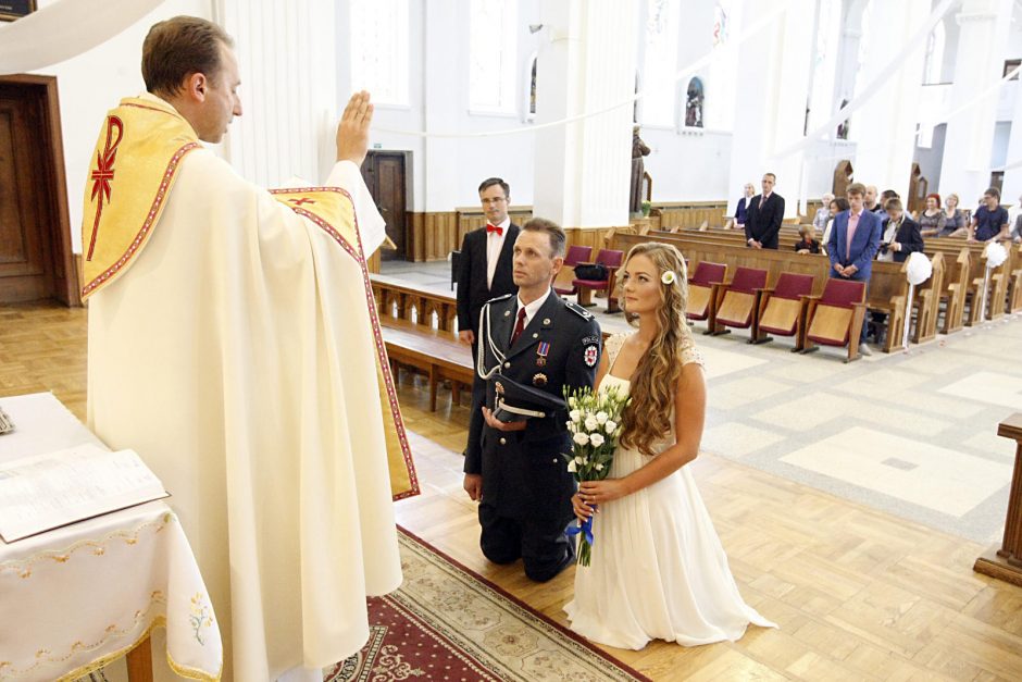 Policininko vestuvės Klaipėdoje