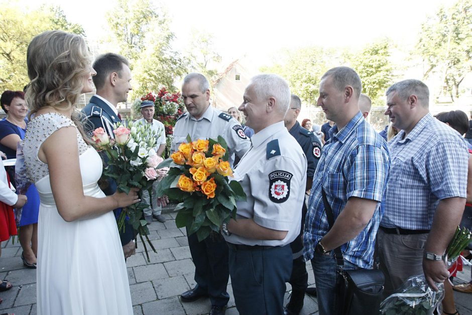 Policininko vestuvės Klaipėdoje