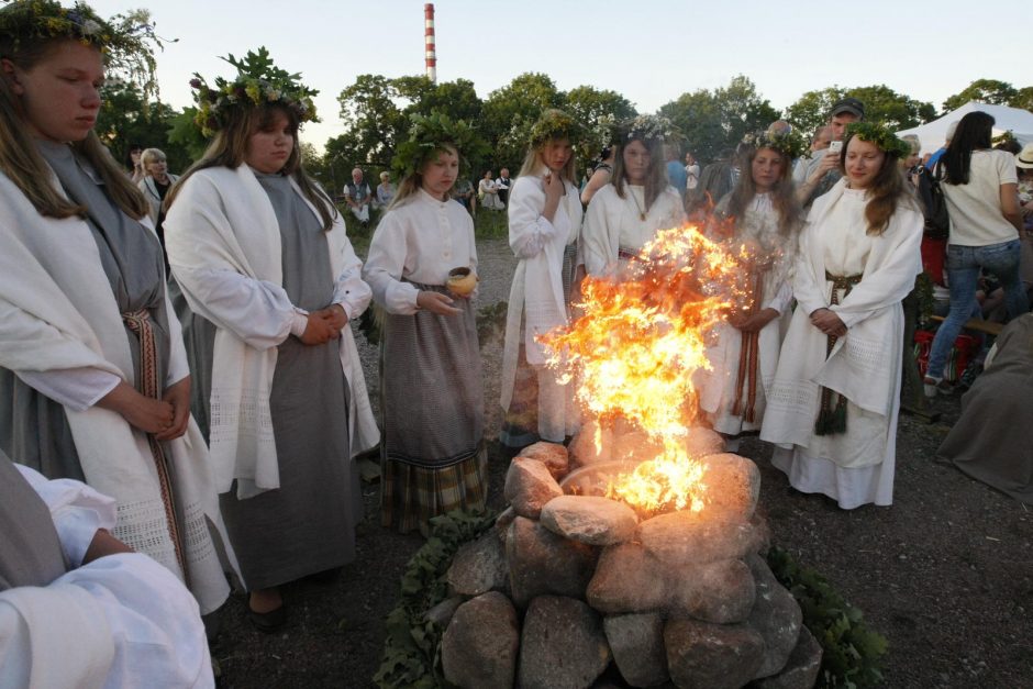 Klaipėdiečiai griausmingai šventė Jonines