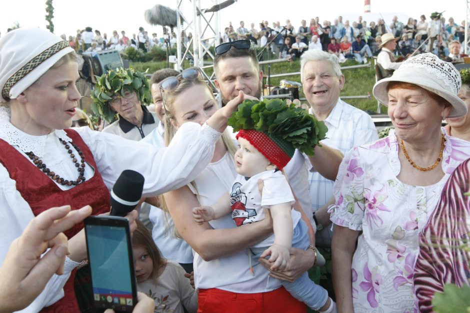 Klaipėdiečiai griausmingai šventė Jonines