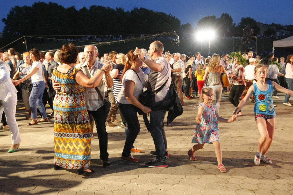 Klaipėdiečiai griausmingai šventė Jonines