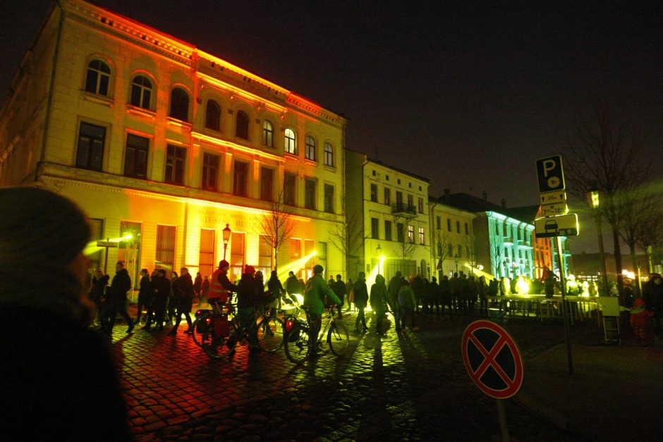Klaipėdos šviesų festivalio atidarymas