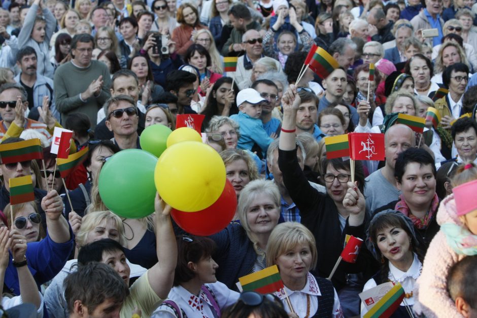 Klaipėdą drebino „Tautiška giesmė“