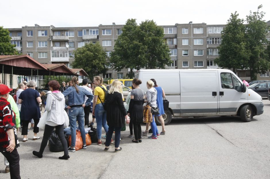 Daiktų dovanojimo akcija sulaukė didelio dėmesio