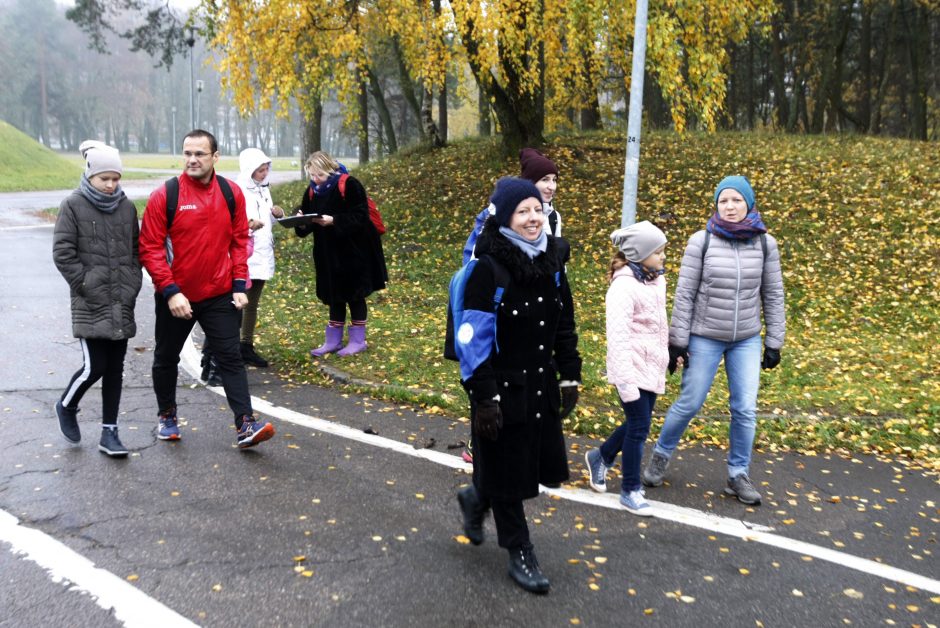 Darganotas šeštadienis – ne kliūtis iškyloms pėsčiomis