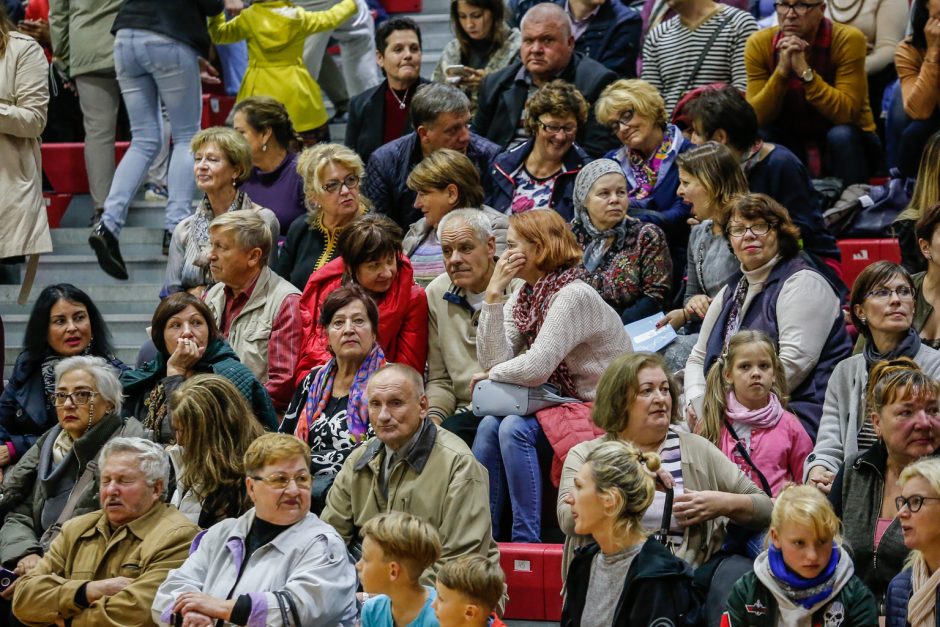 Ansamblio iš Gruzijos pasirodymas