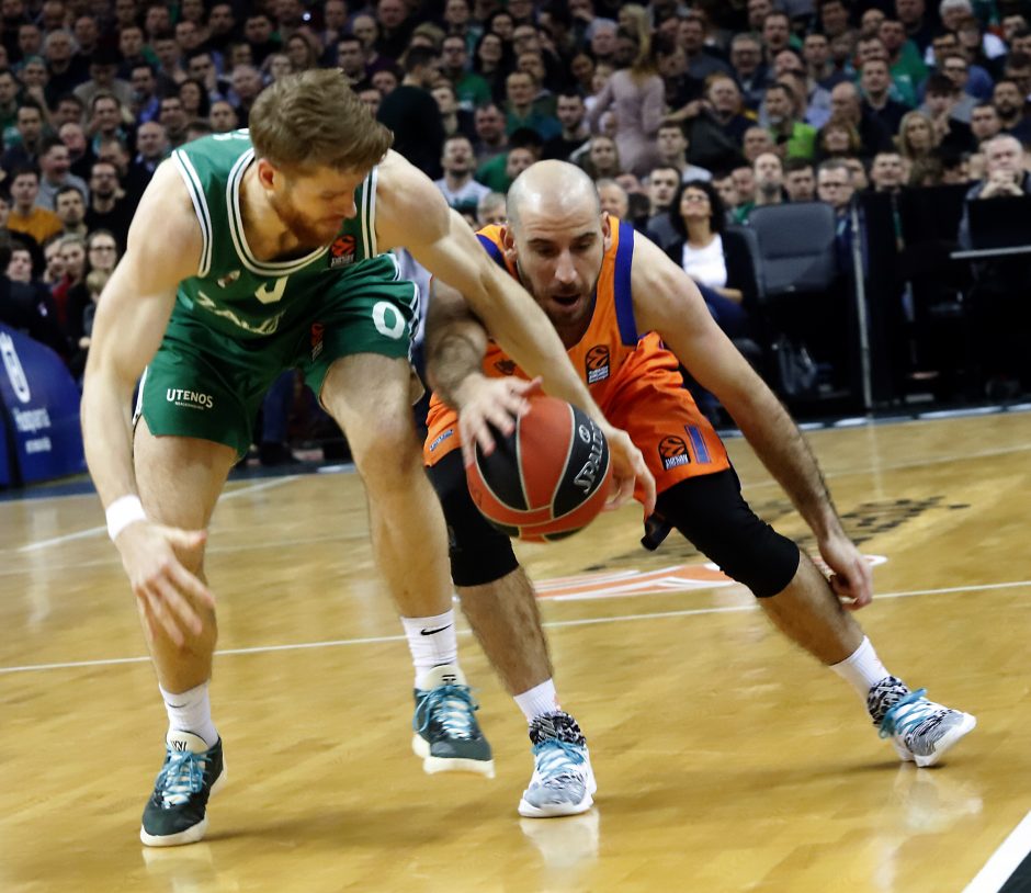 Eurolyga: Žalgiris - Valencia 82:86