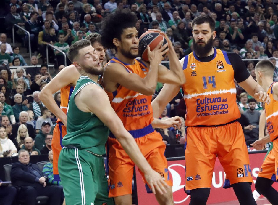 Eurolyga: Žalgiris - Valencia 82:86