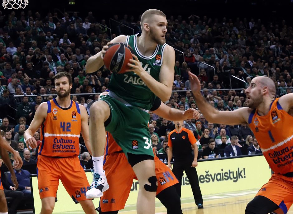 Eurolyga: Žalgiris - Valencia 82:86