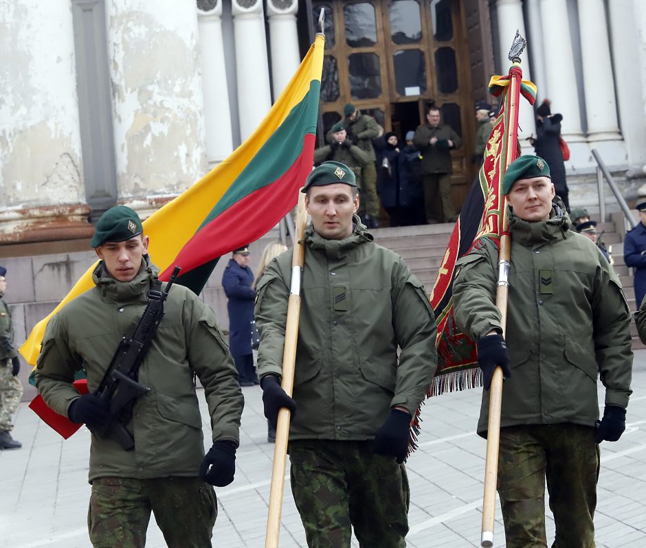 Lietuvos kariuomenės diena Kaune – žvarbi, bet su šypsenomis