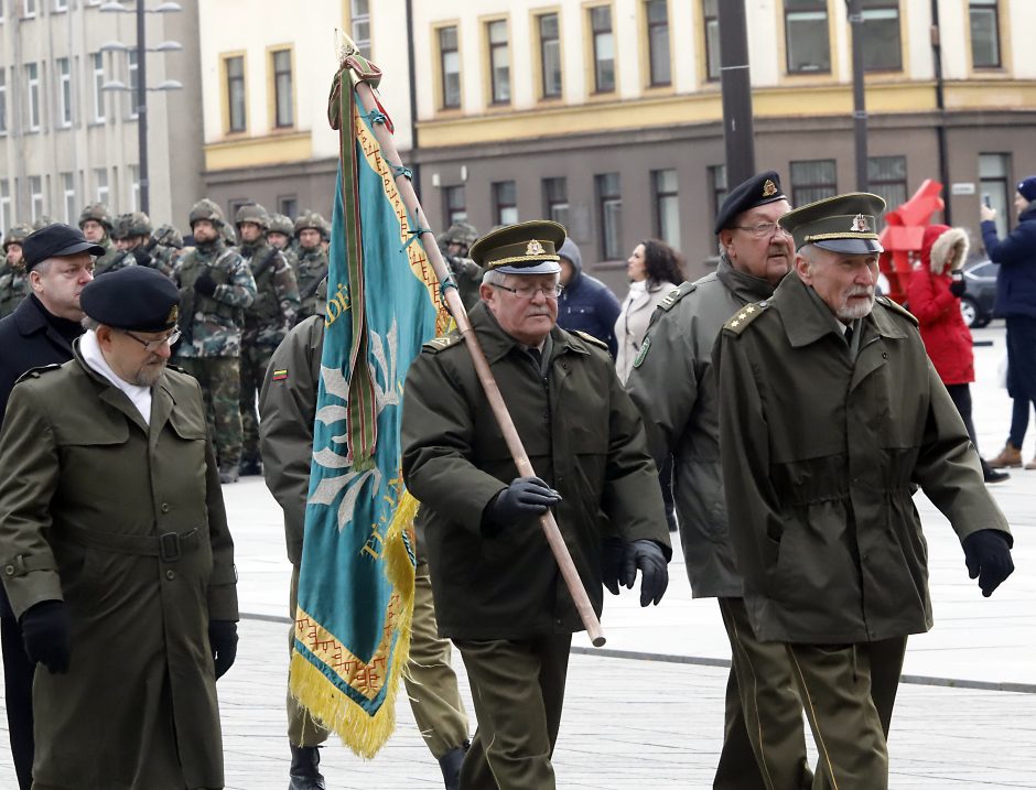 Lietuvos kariuomenės diena Kaune – žvarbi, bet su šypsenomis