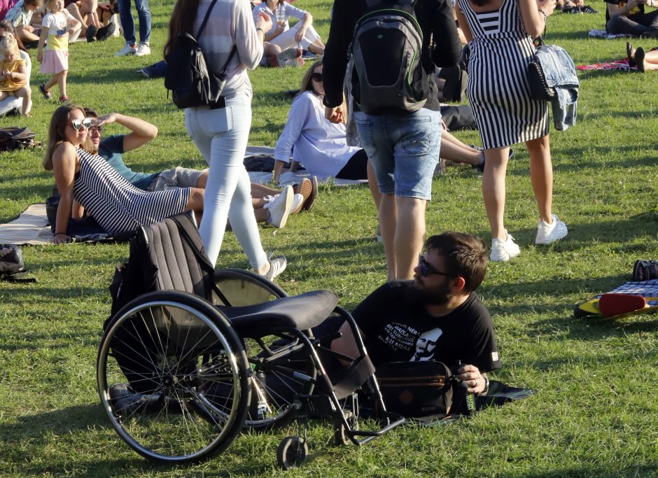 „Laisvės pikniko“ vakarinė dalis