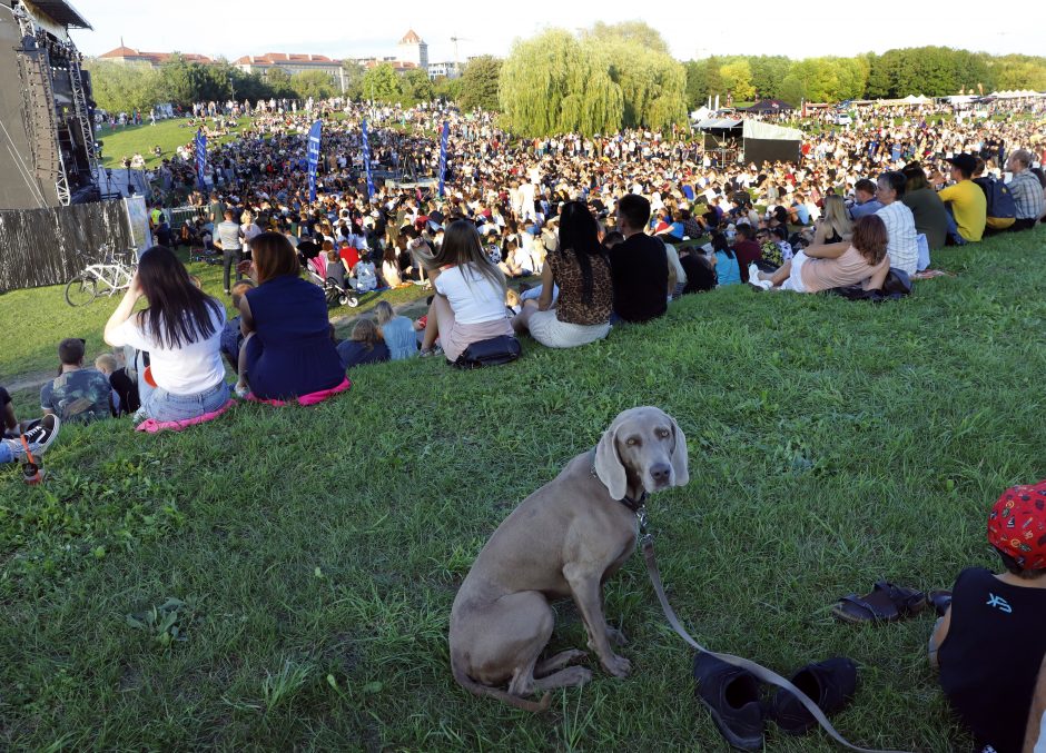 „Laisvės pikniko“ vakarinė dalis