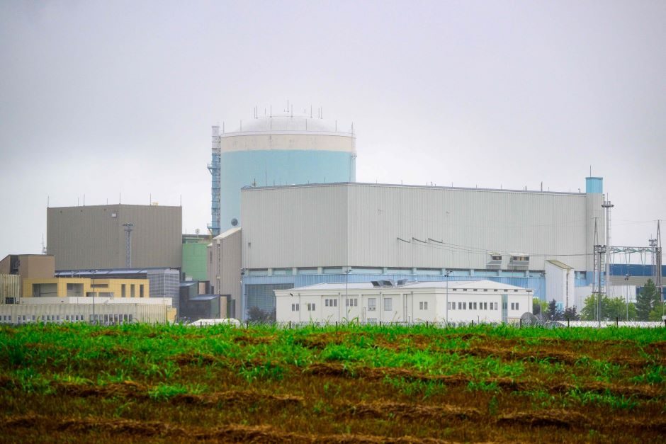 Dėl nuotėkio sustabdyta Slovėnijos atominė elektrinė