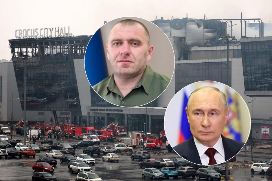 Šaltinis: V. Putinas surado teroro išpuolio Maskvoje „pagrindinį teroristą“