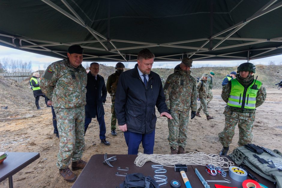 Lietuvoje lankėsi Islandijos kariuomenės vado funkcijas vykdantis J. G. Allanssonas