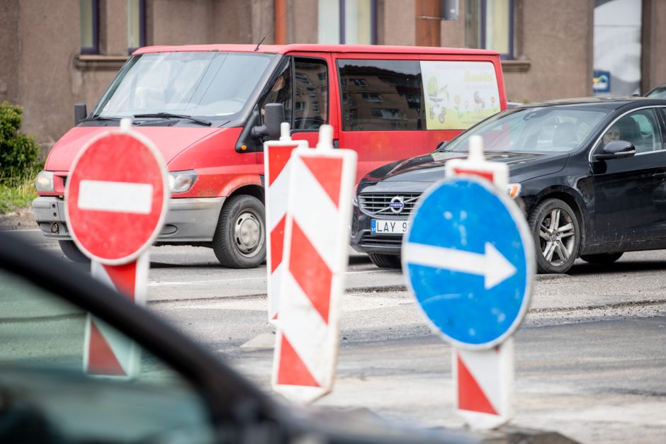 Vairuotojams Kaune senka kantrybė: važiuok, kur nori, visur spūstys!