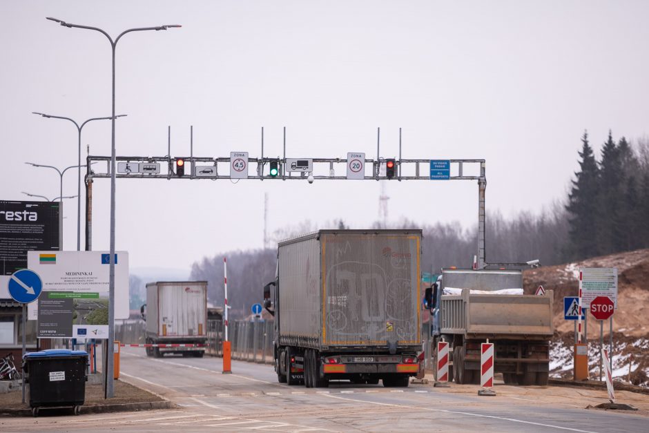 Iš Baltarusijos atvykusio vilkiko priekaboje – keturi irakiečiai