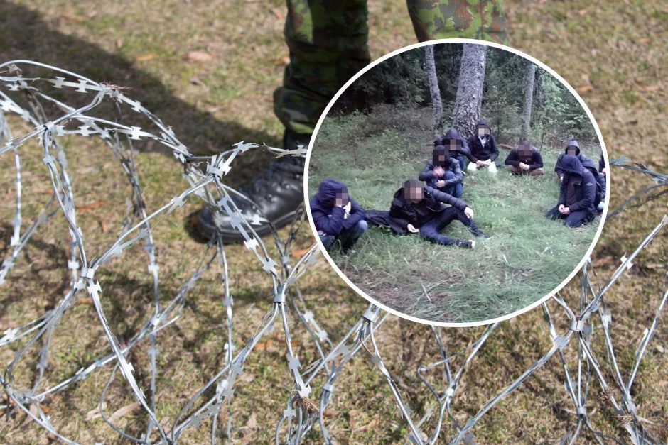 Per parą į Lietuvą neįleisti 106 migrantai: Baltarusijos pusėje – šūviai ir signalinės raketos