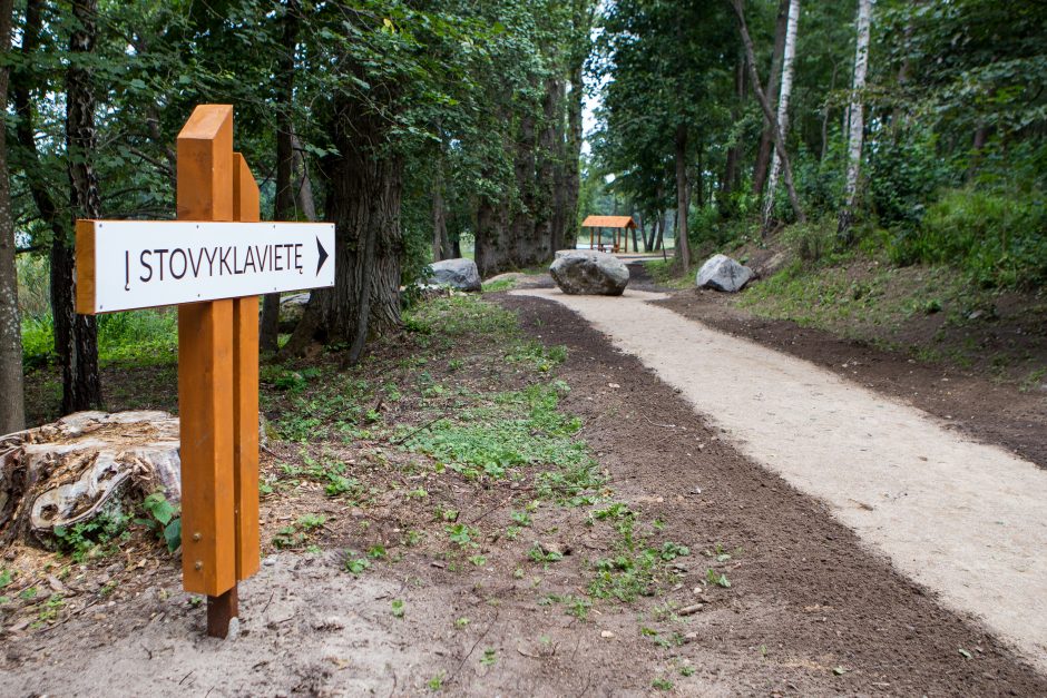 Nauja stovyklavietė prie Skaisčio ežero Trakų rajone