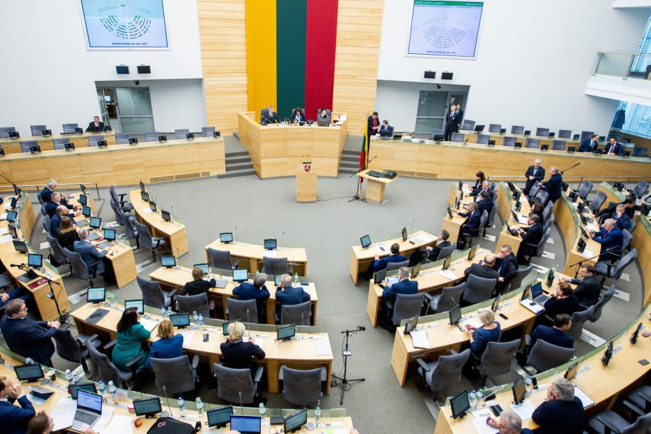 Merų postų savivaldybėse sieks 14 Seimo narių