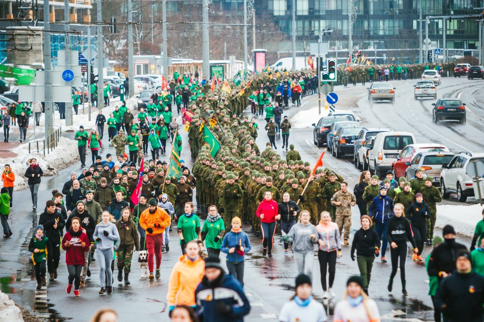 Pagarbos bėgimas „Gyvybės ir mirties keliu“