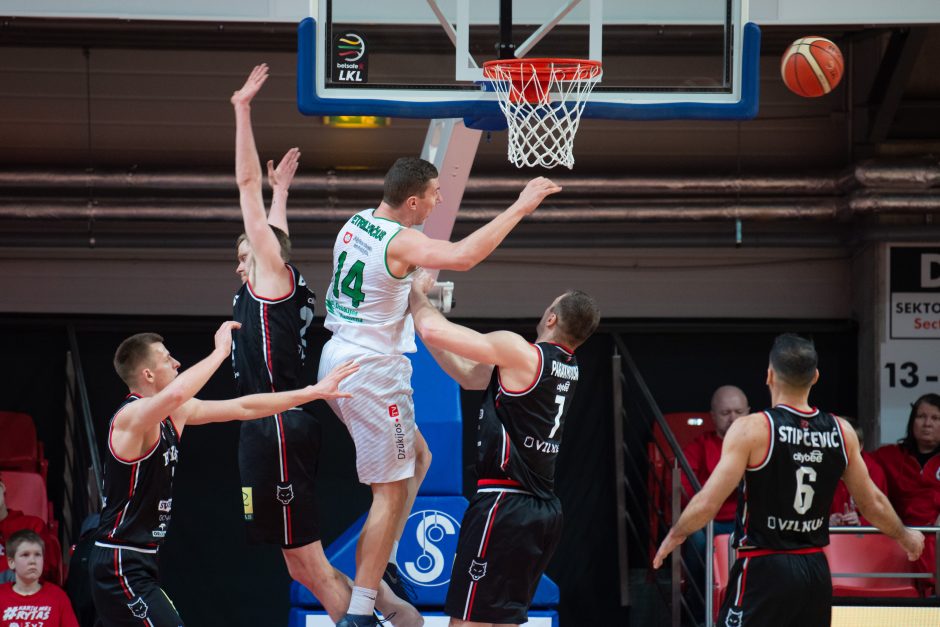 LKL kovos: „Rytas“ – „Dzūkija“ 92:69