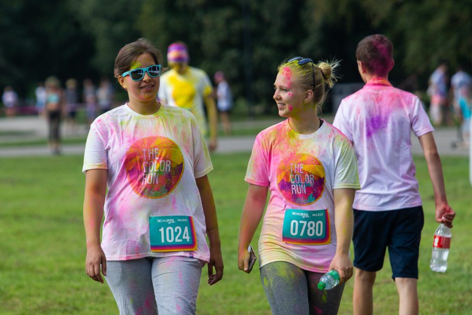 „The Color Run“ bėgimas