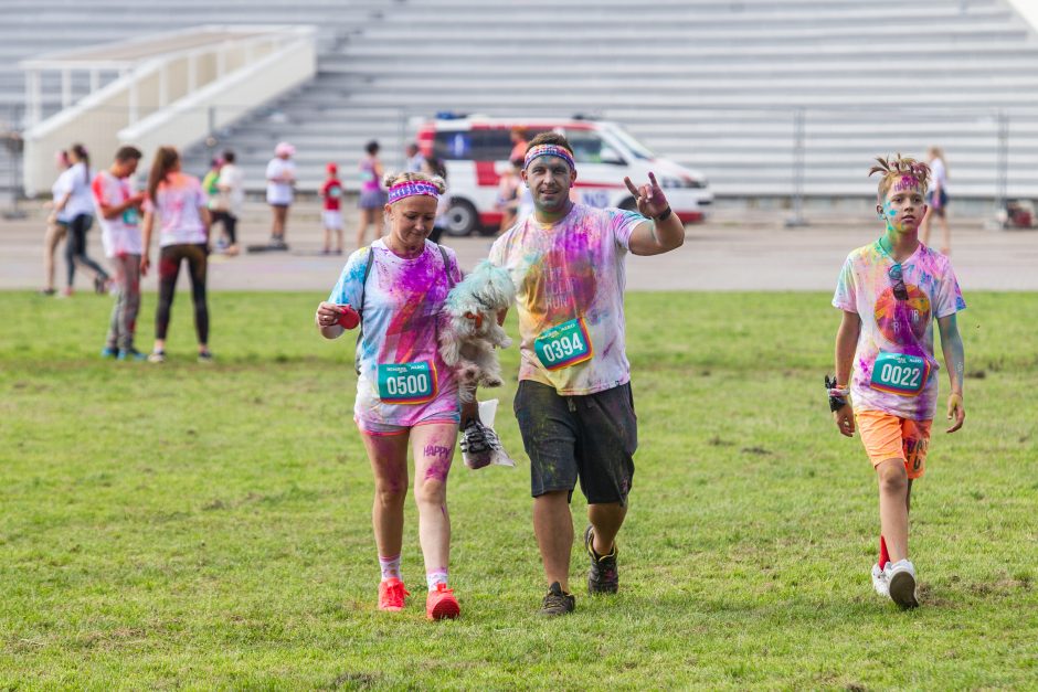 „The Color Run“ bėgimas