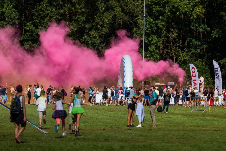 „The Color Run“ bėgimas