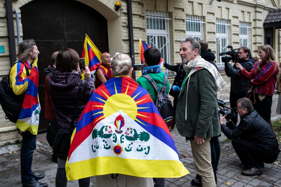 Su taikos misija į Lietuvą atvyko Tibeto vienuolis