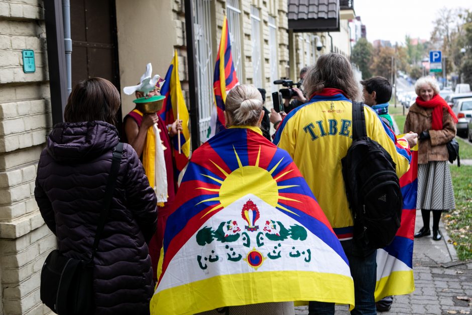 Su taikos misija į Lietuvą atvyko Tibeto vienuolis