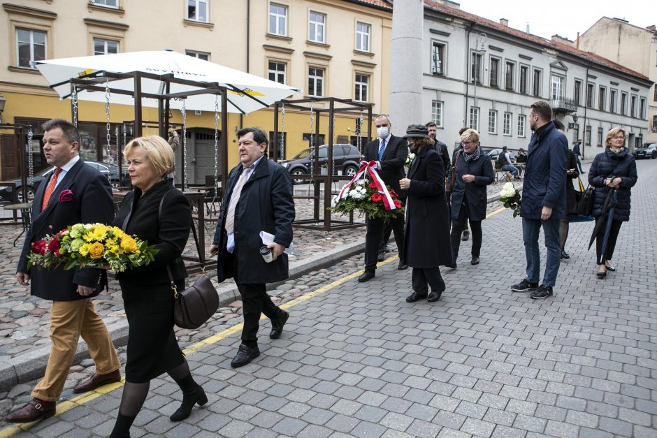 Pagerbtas iš Vilniaus kilusio W. Pileckio atminimas